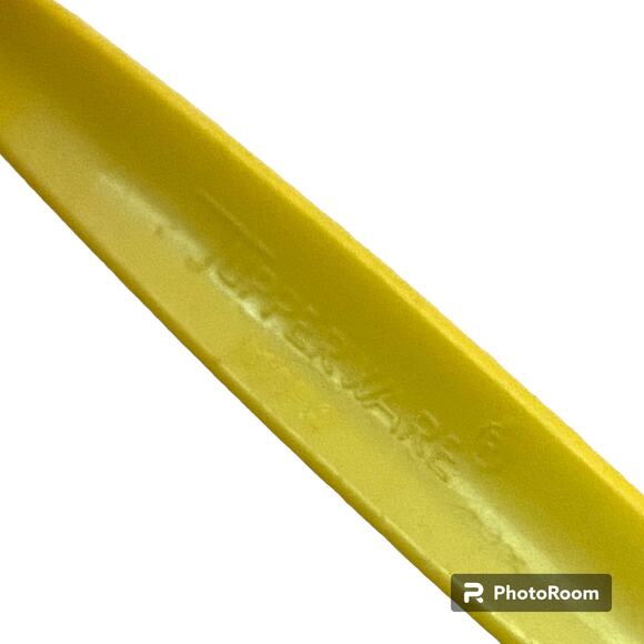Tupperware Melon Baller 1333-10 Plastic Yellow 6.75 in 2 Sizes Dishwasher Safe - Picture 3 of 6